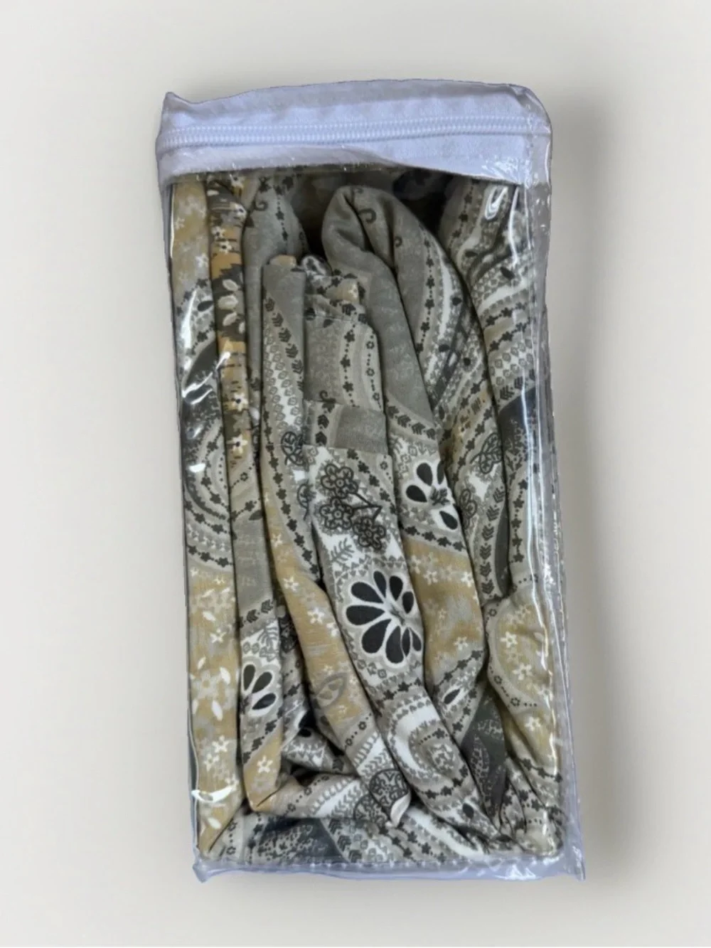Milano King Duvet Set 3 PC 300 TC 100% Cotton Sateen Paisley Gray Gold New